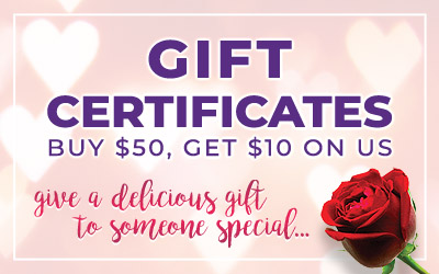 Valentine’s Gift Certificate