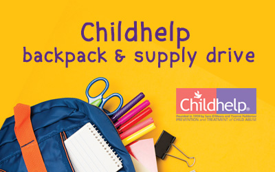 Childhelp Backpack & Supply Drive